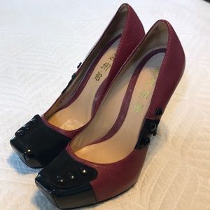 L.A.M.B. Spectator heels sz 8